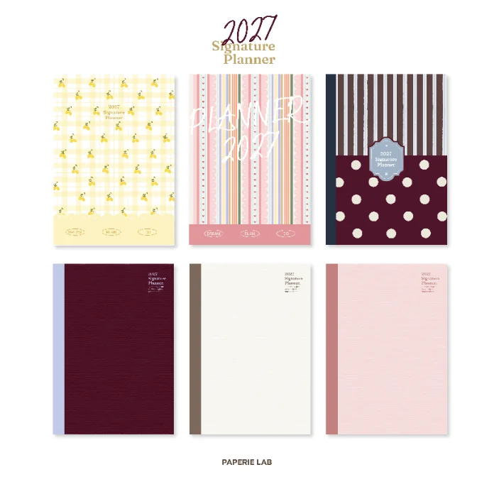 The 2027 Paperie Lab lineup of planners, journals and notebooks