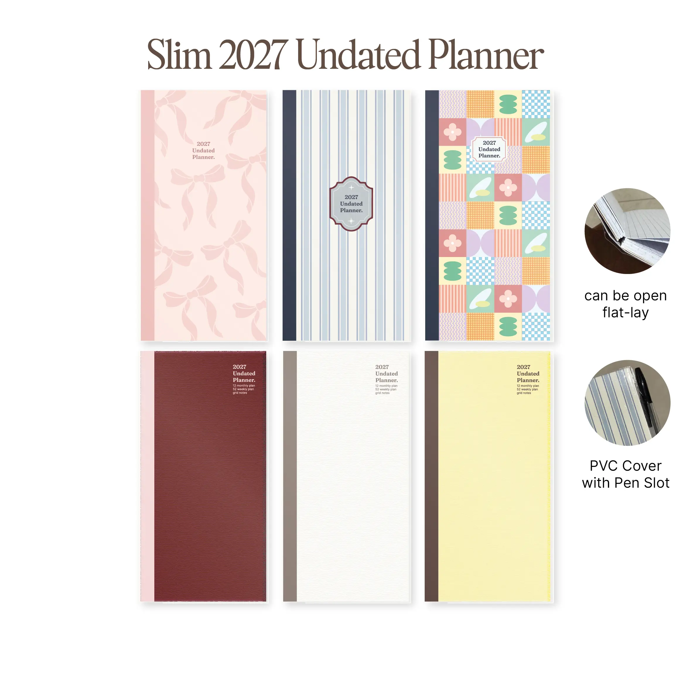 2027 Slim Planner